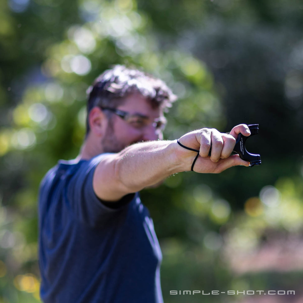 Axiom Champ PRO slingshot outdoors