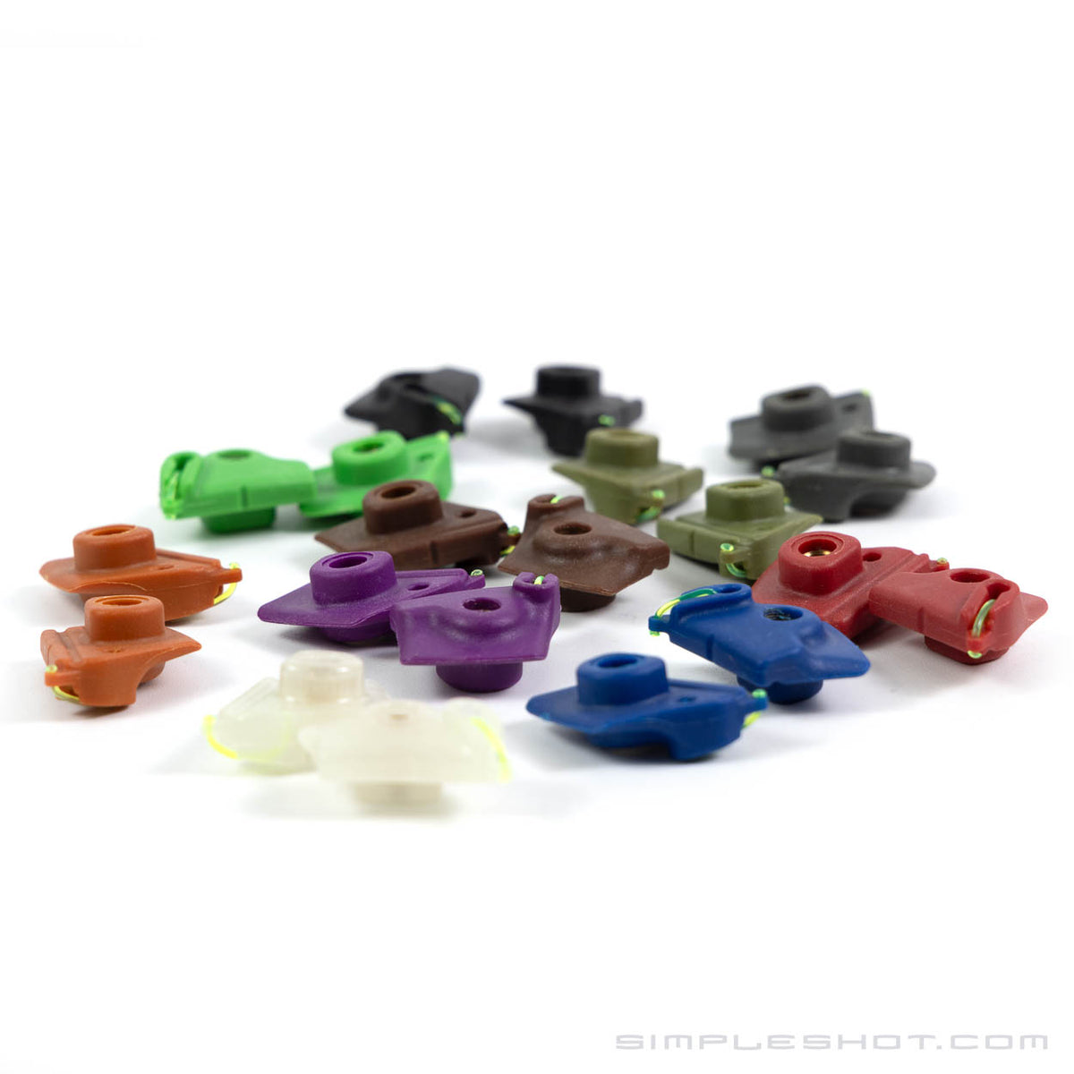 Axiom Integrated Clips in all ten colors