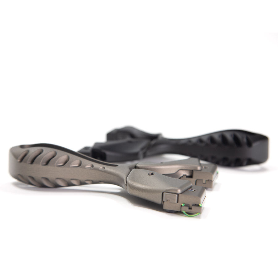 Axiom X adjustable aluminum slingshot