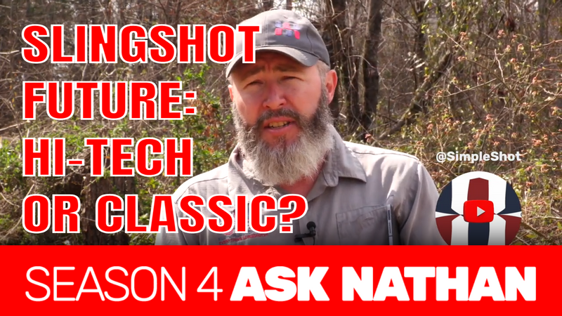 The future of slingshots: hi-tech or classic?