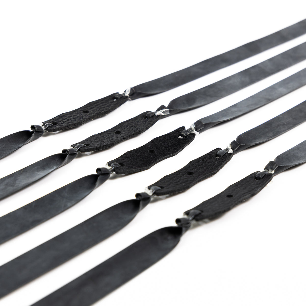 Five matching Target flat bands in a row