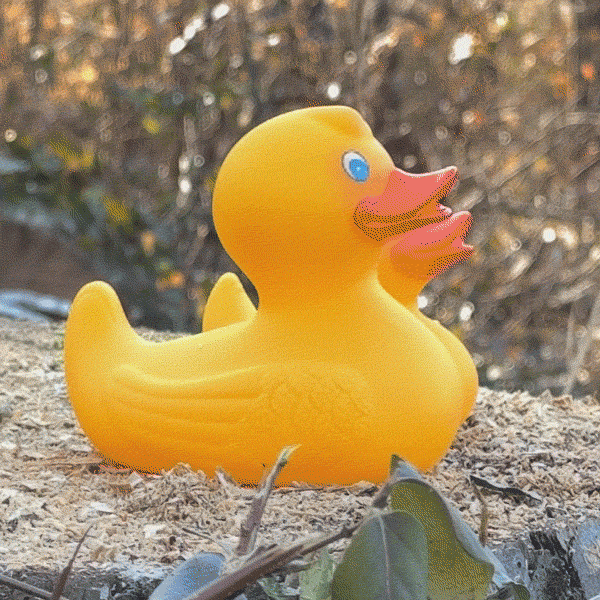 SimpleShot Quack Attack rubber duck targets getting knocked flying