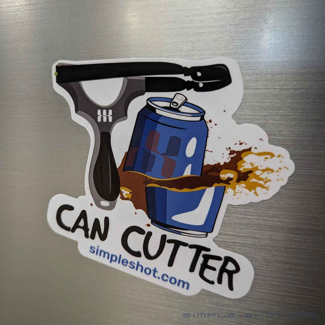 Can Cutter Sticker