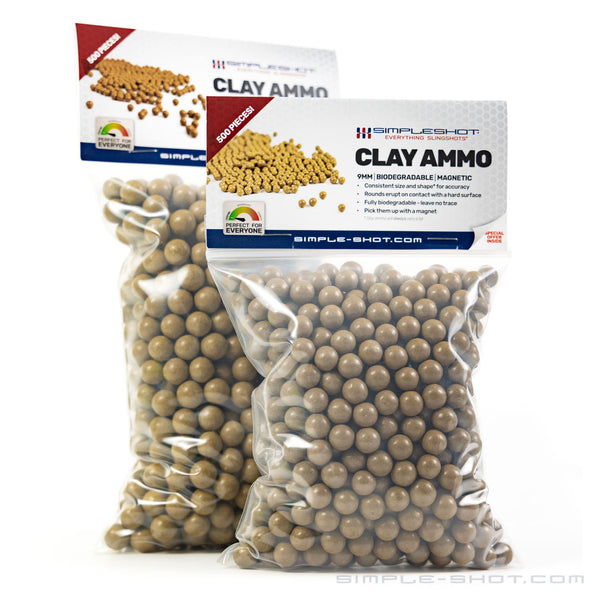 Clay Slingshot Ammo