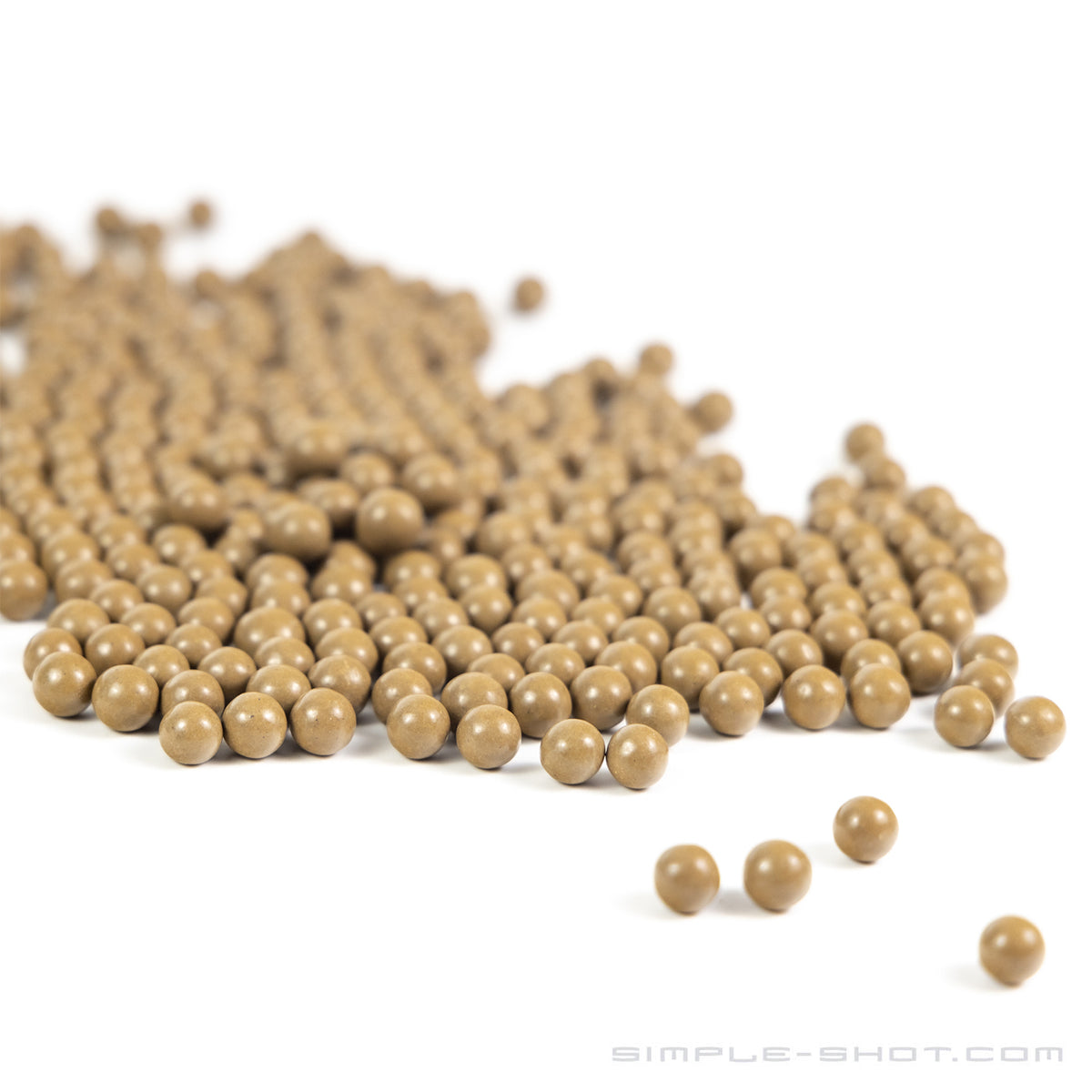 Clay slingshot ammo