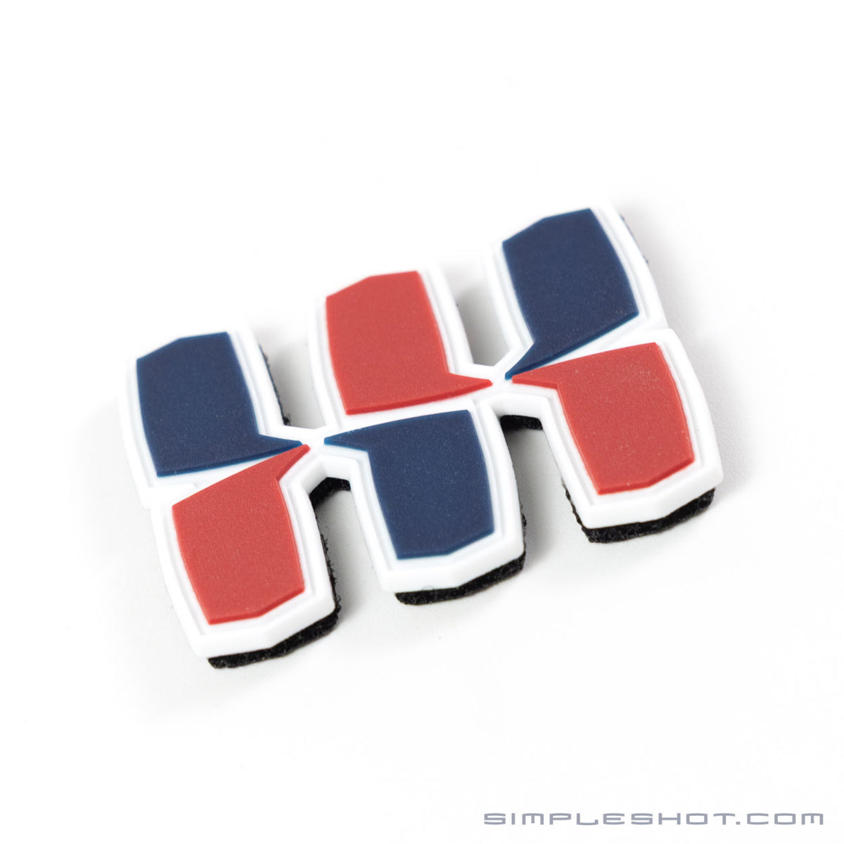 SimpleShot Logo Patch in red, blue and white