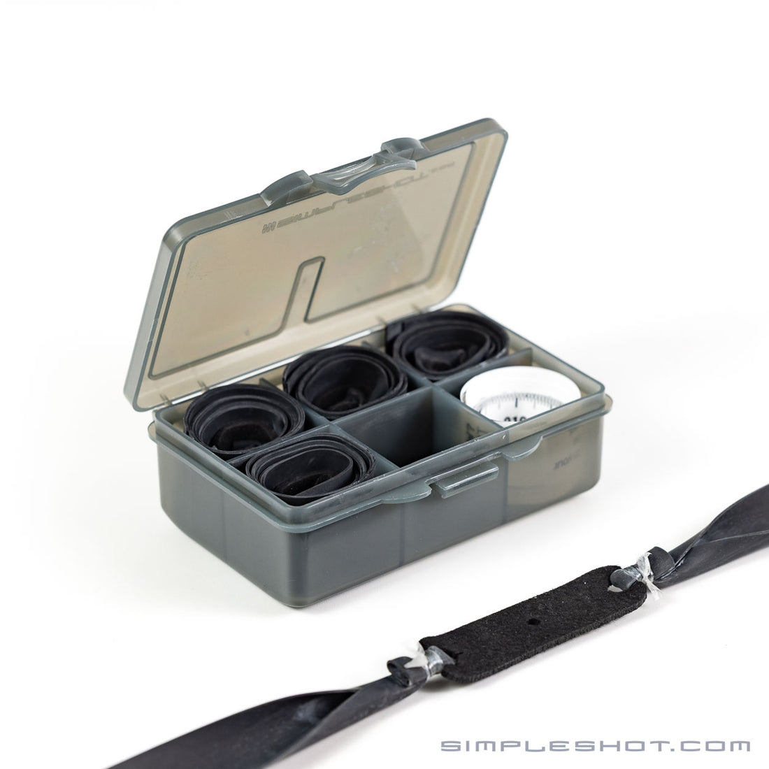 Nitro Flat Bands in a storage box with a bandset in front
