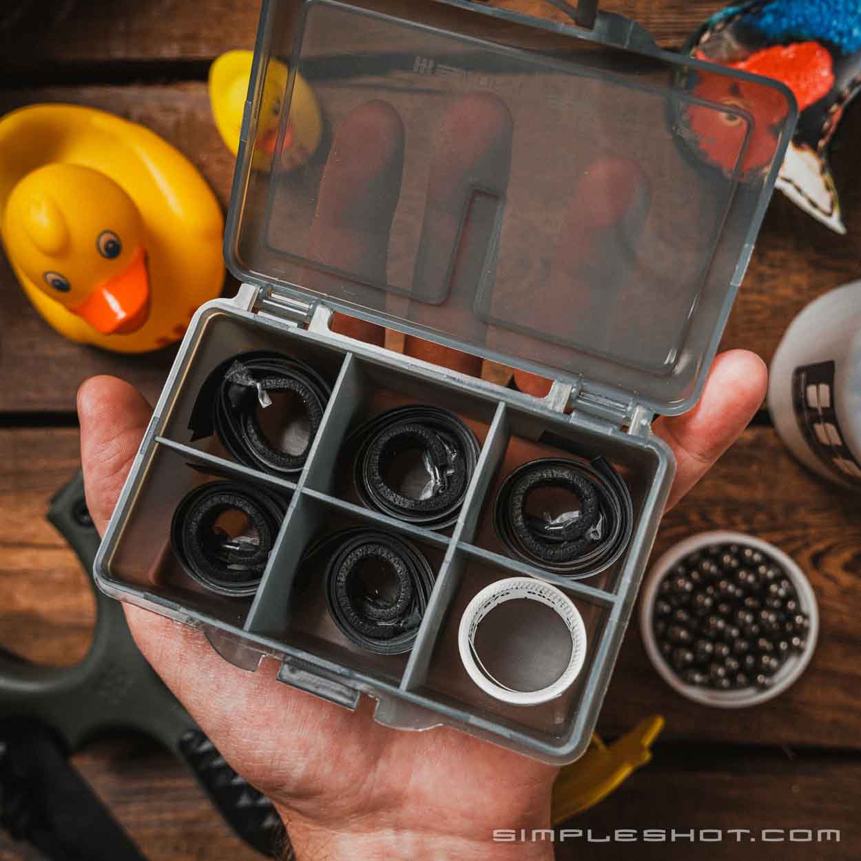 Lite Flat Bands | SimpleShot Rubber Slingshot Bands