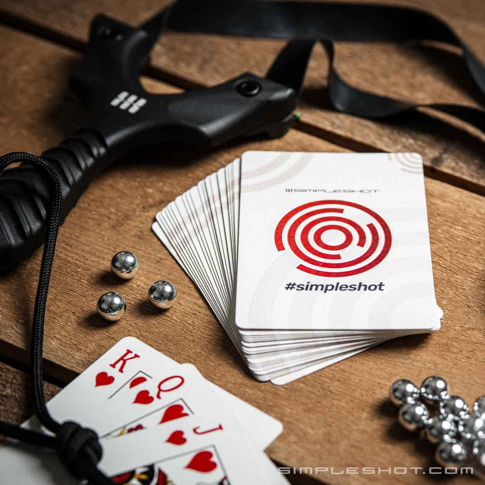 Playing Card Target | SimpleShot Slingshot Targets – SimpleShot ...