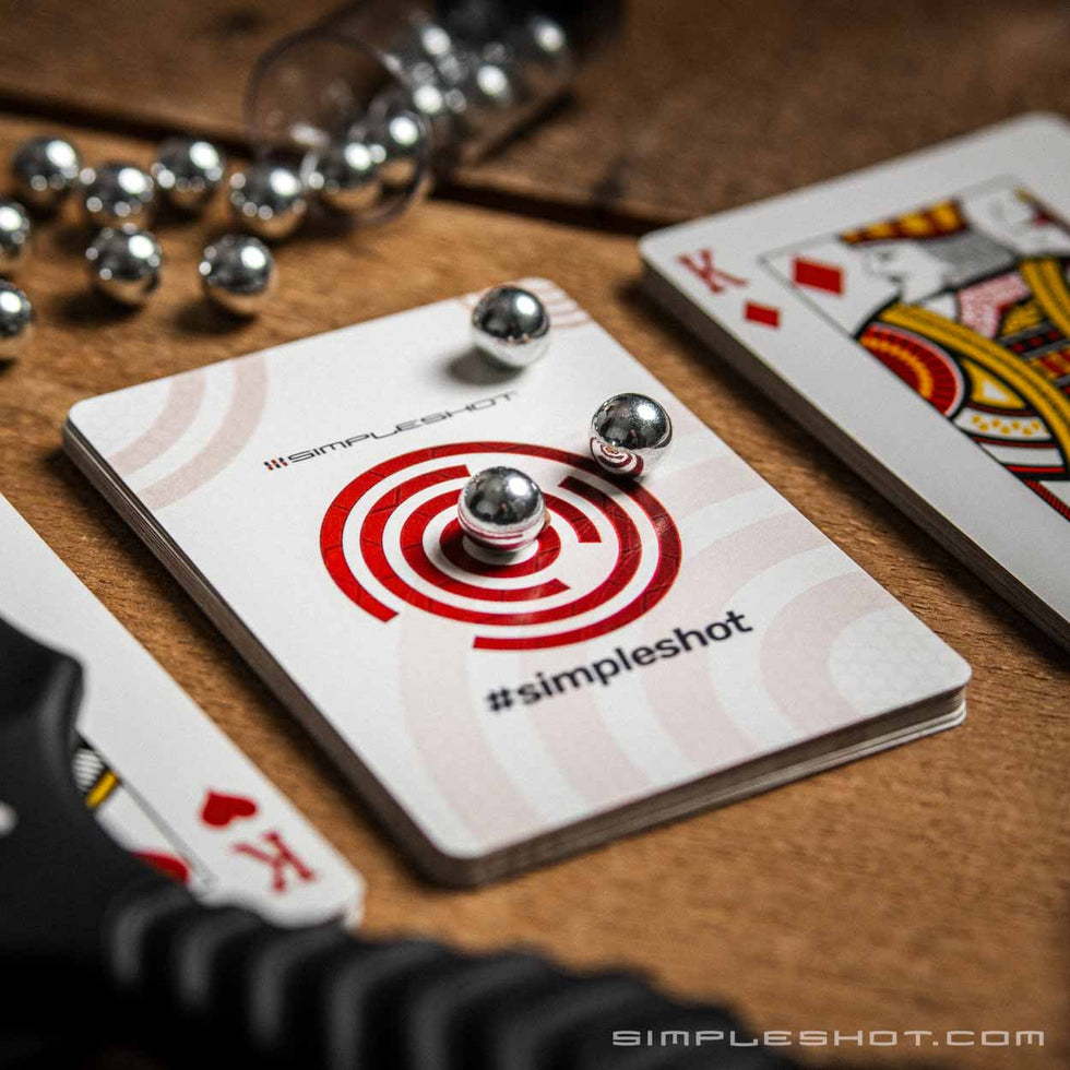 Playing Card Target | SimpleShot Slingshot Targets – SimpleShot ...