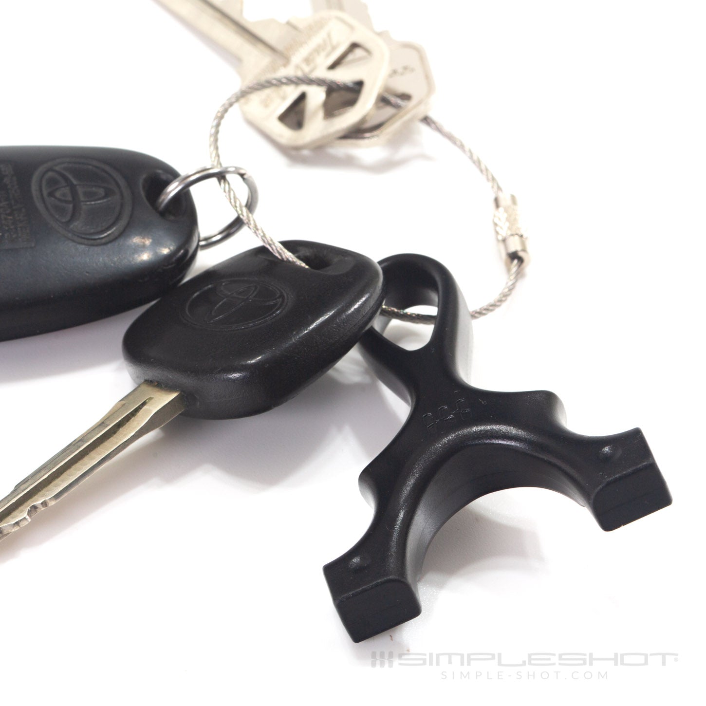 Flat Head Quick-Release Keychain - SimpleShot Slingshot Accessories