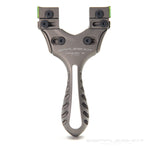 Axiom X slingshot in gray without bands, front view